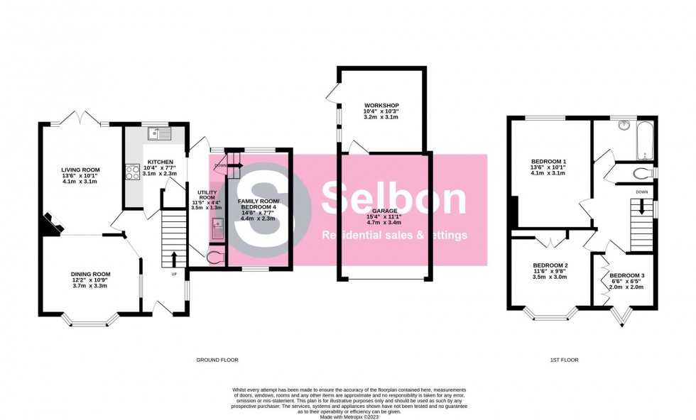 Floorplan for Forest End, Fleet