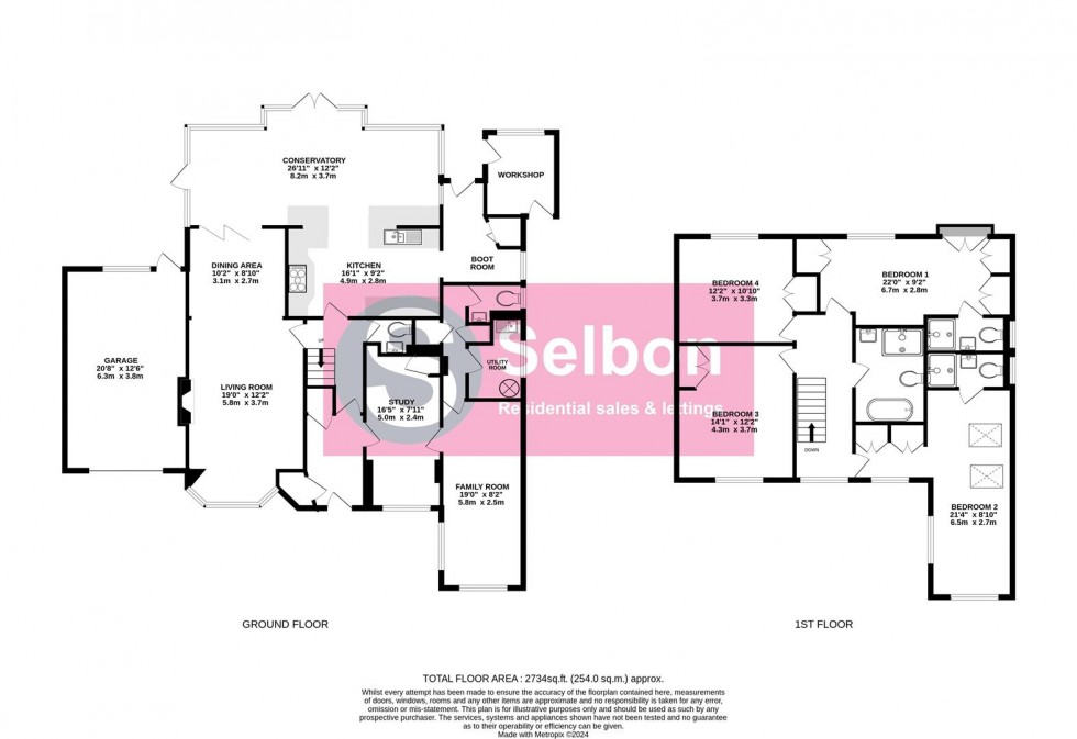 Floorplan for Chesilton Crescent, Church Crookham, Fleet