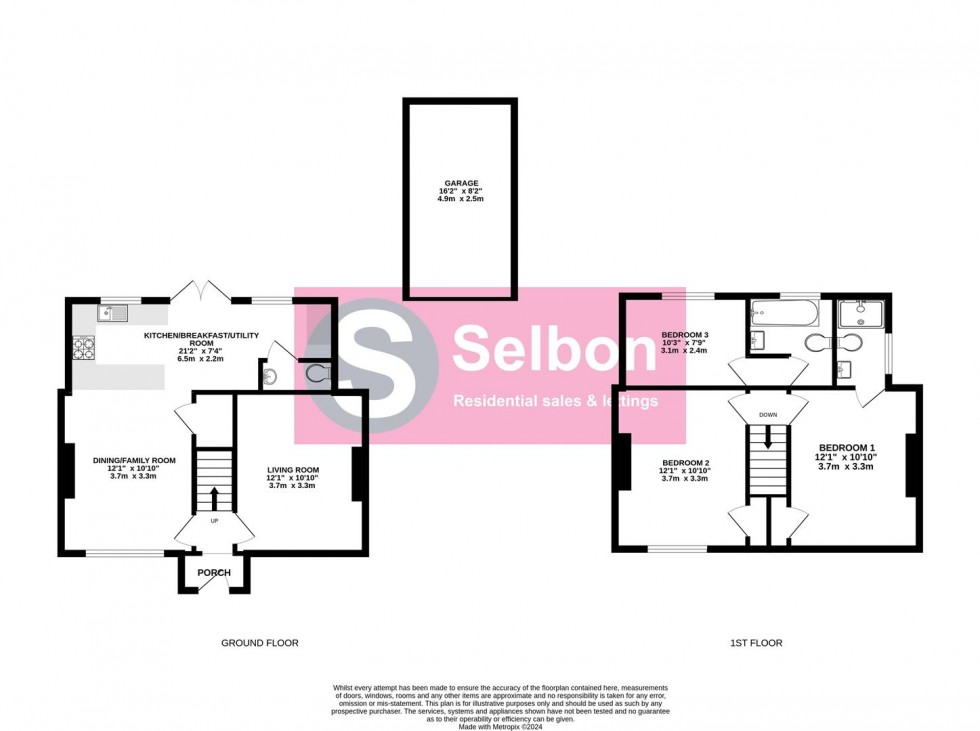 Floorplan for Castle Street, Fleet