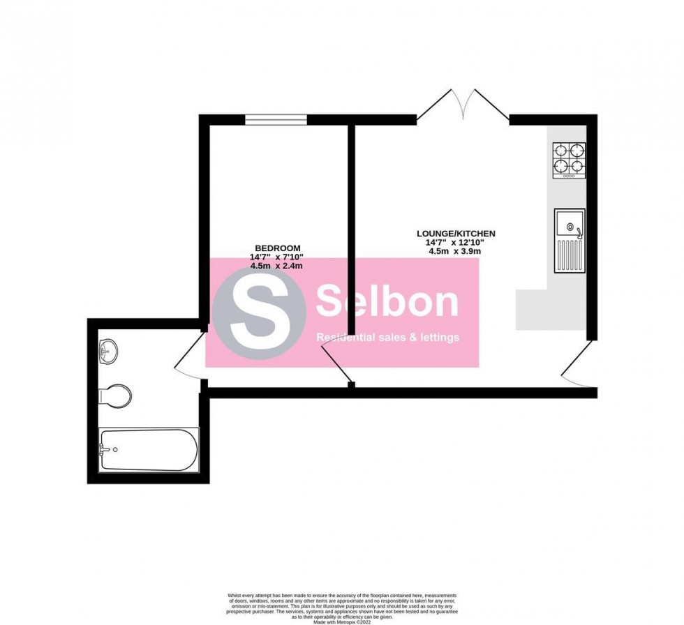 Floorplan for 17 Fleet Road, Fleet