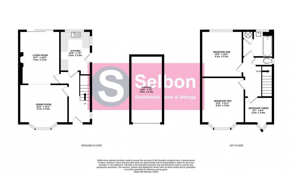 Floorplan for Greenways, Fleet