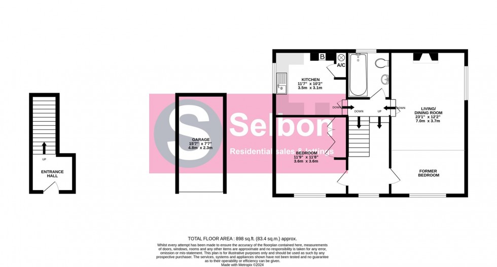 Floorplan for 15 Queens Road, Fleet