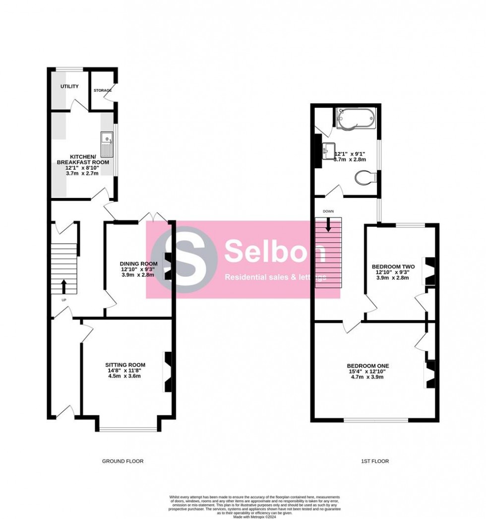 Floorplan for Fleet Road, Fleet