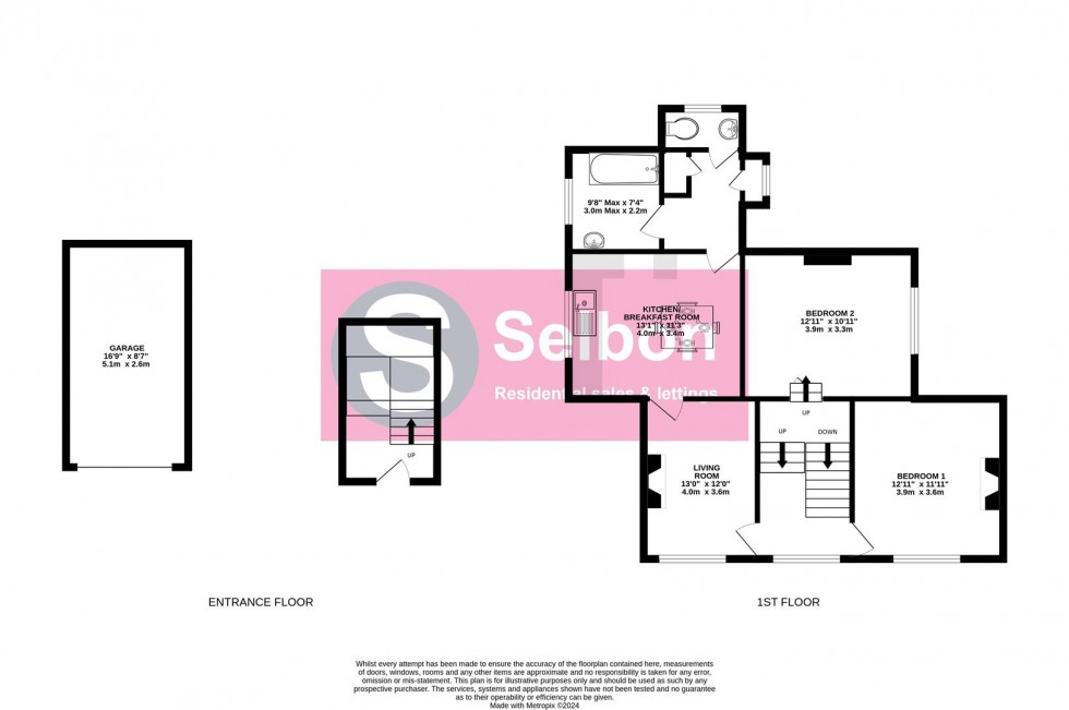 Floorplan for Pondtail Road, Fleet