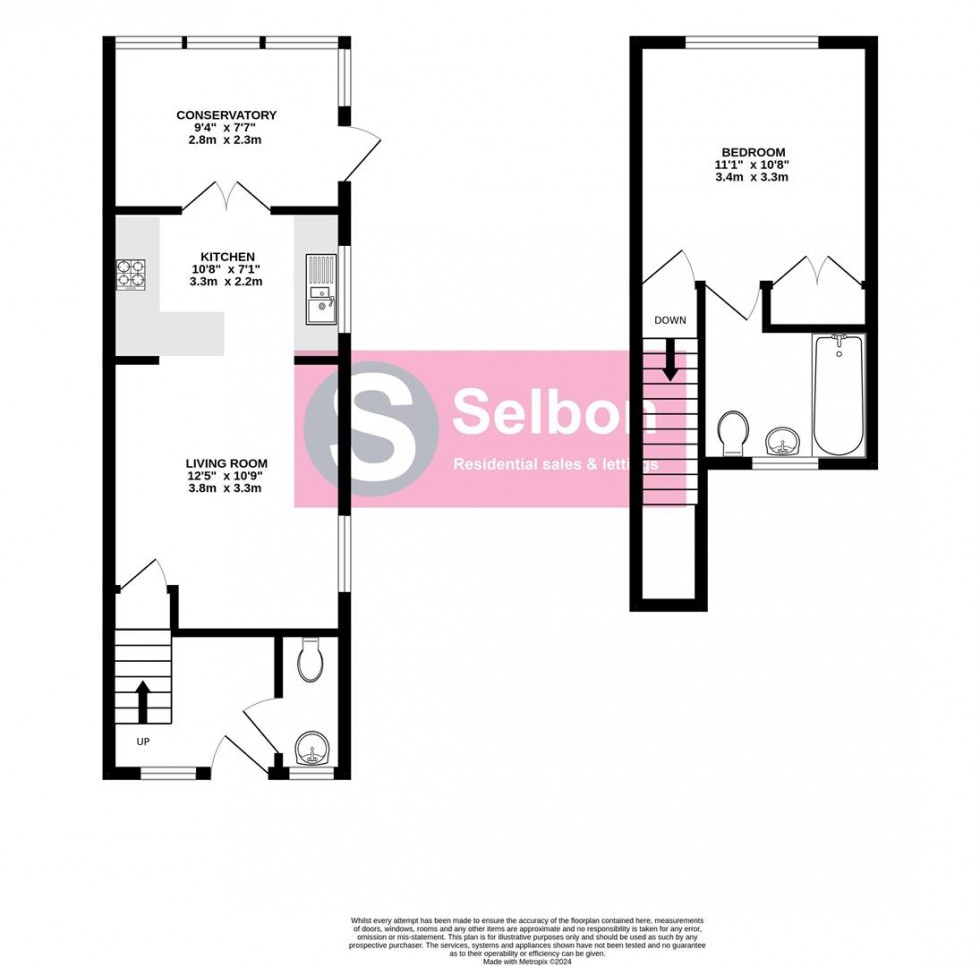 Floorplan for Elms Road, Fleet