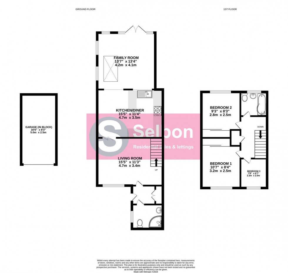 Floorplan for Copse End, Fleet