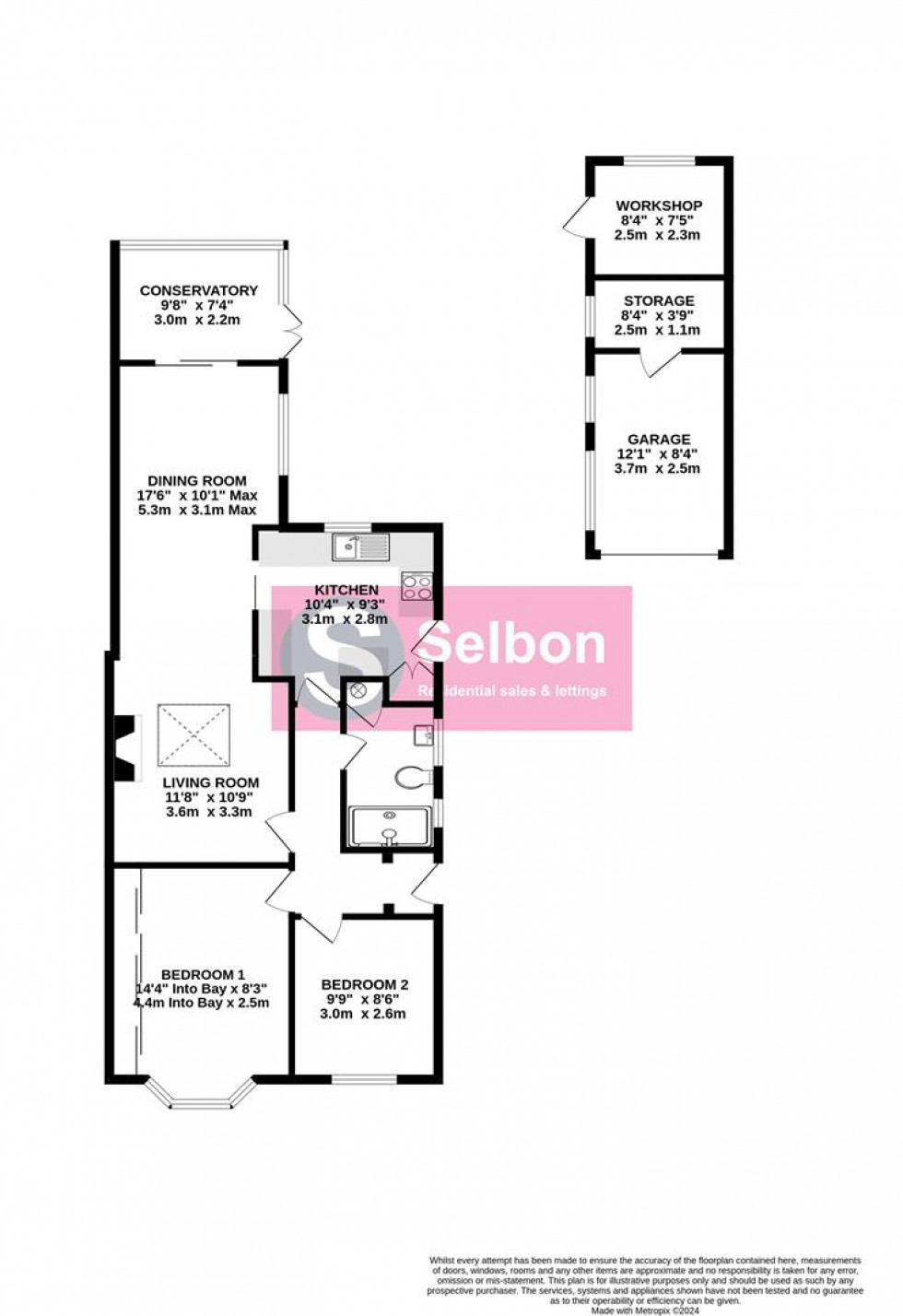 Floorplan for Forest End, Fleet