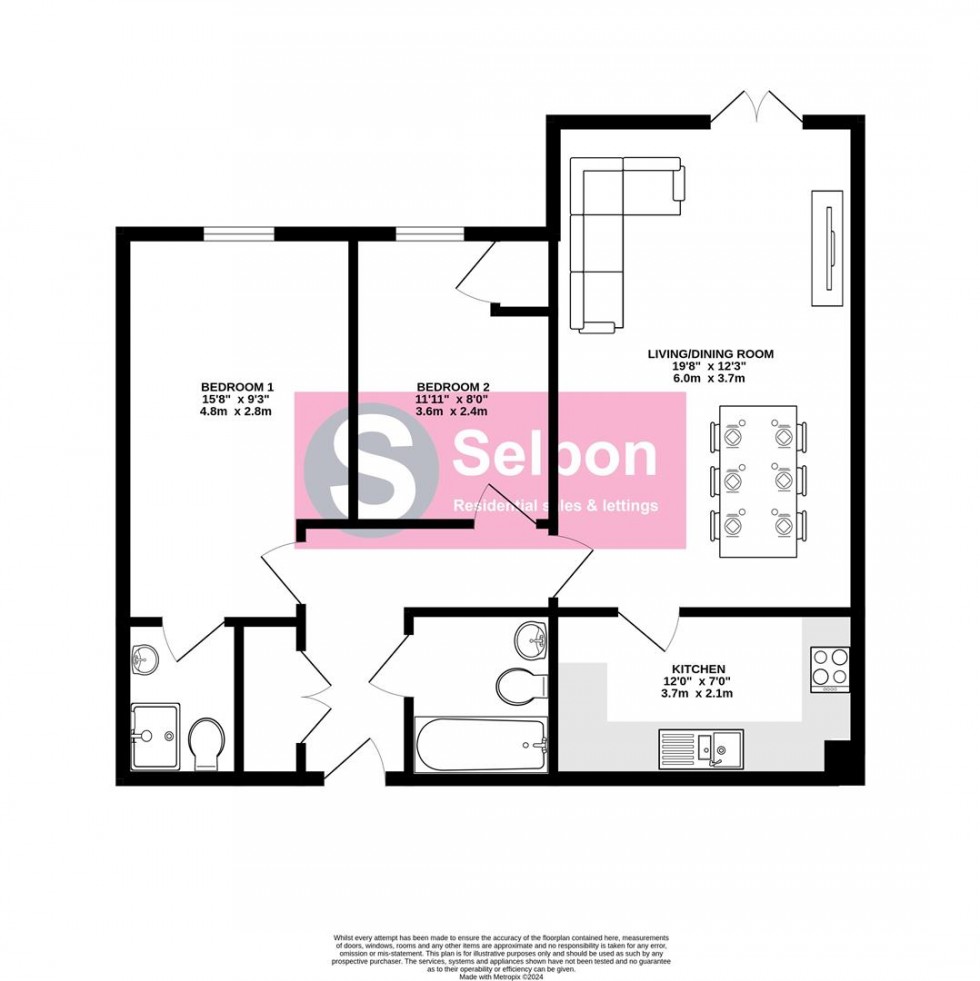 Floorplan for The Coppice, Church Crookham, Fleet