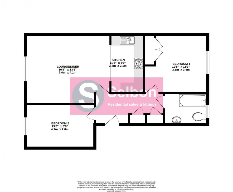 Floorplan for Albert Street, Fleet