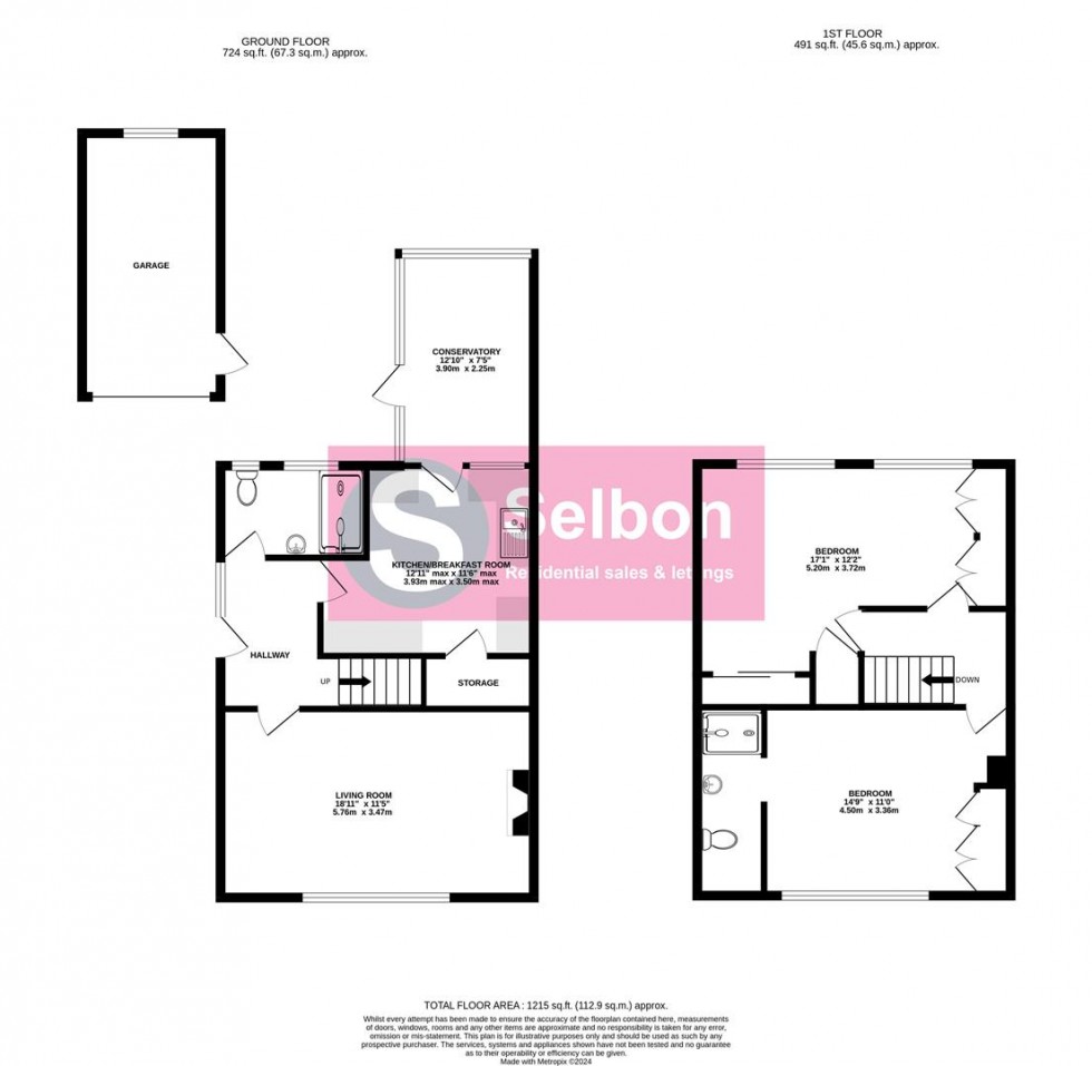 Floorplan for Fairmile, Fleet