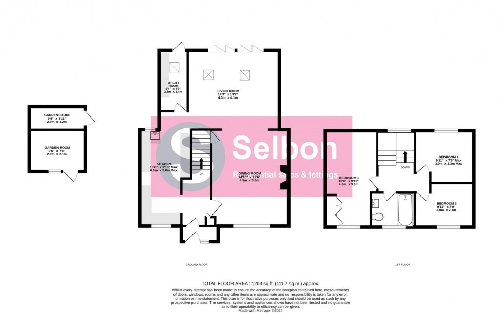 Floorplan for Morland Road, Aldershot