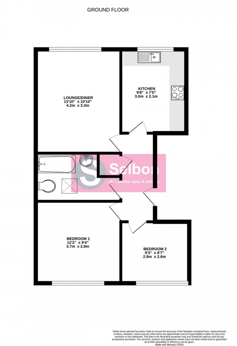 Floorplan for Fleet Road, Fleet