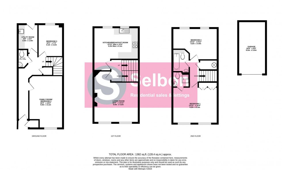 Floorplan for Longmoor Court, Fleet