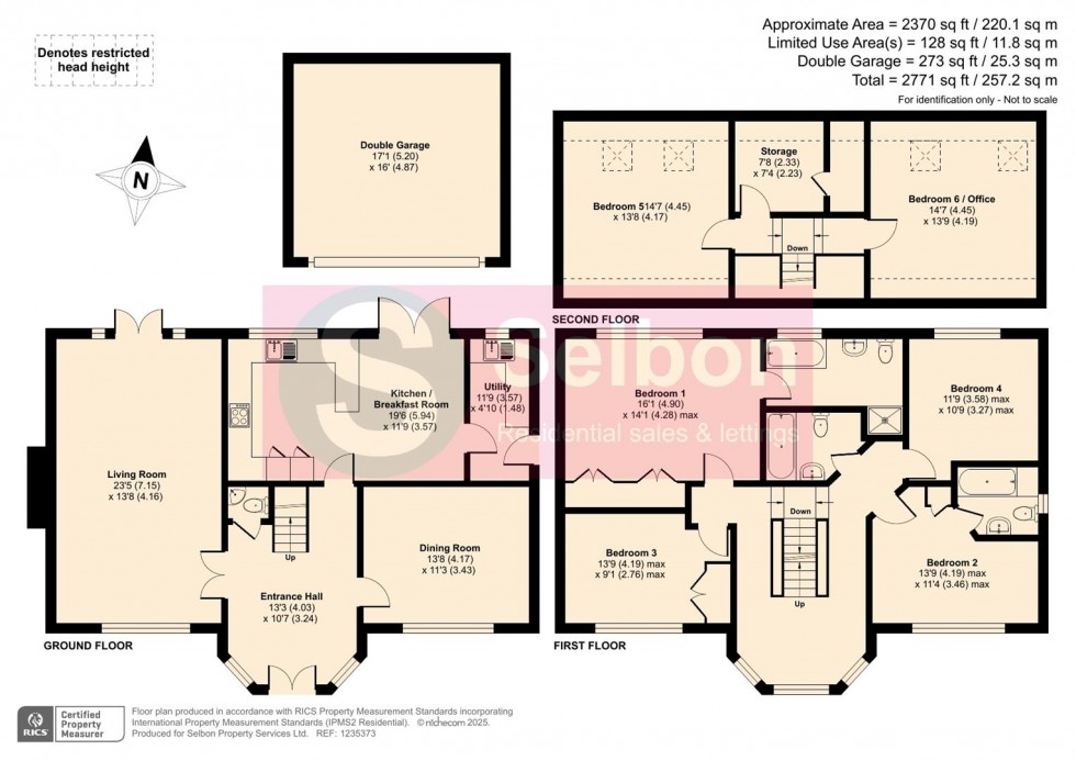 Floorplan for Aldershot Road, Church Crookham, Fleet