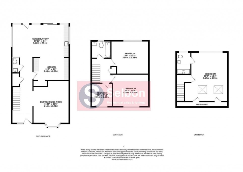 Floorplan for Brookhouse Road, Farnborough