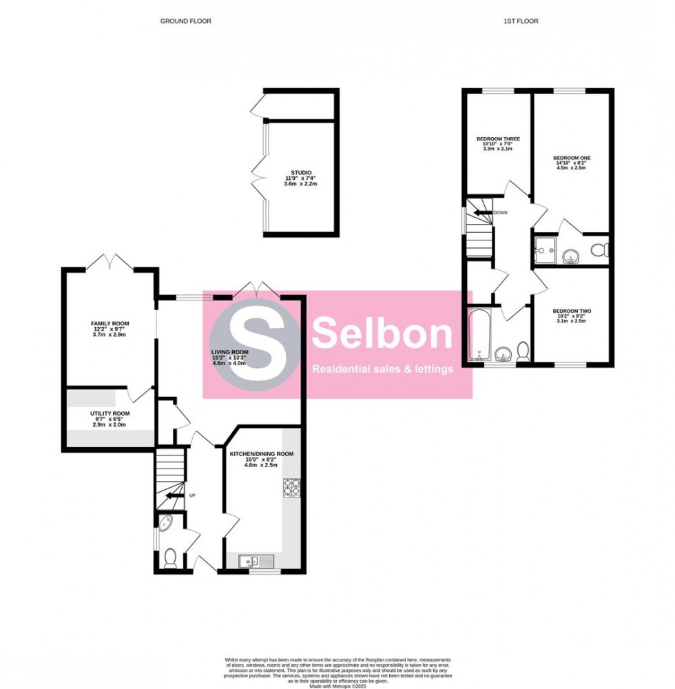 Floorplan for Warbler Road, Farnborough