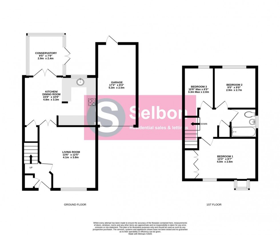 Floorplan for Oasthouse Drive, Fleet